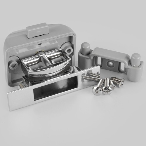 Push button cabinet latch - push,