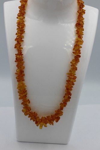 Collier morceaux ambre - en, d'ambre
