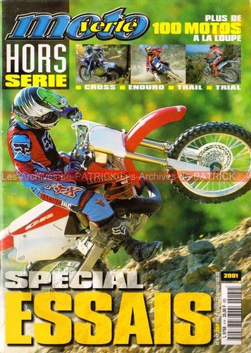 Moto verte 4 spécial - moto, hs