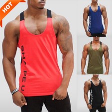 ✹Débardeur D'entraînement Musculaire Pour Hommes Débardeur De Musculation /