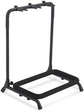 Support Stand 3 Guitare Pied Réglable Acoustic Electric Crochet Universel Noir