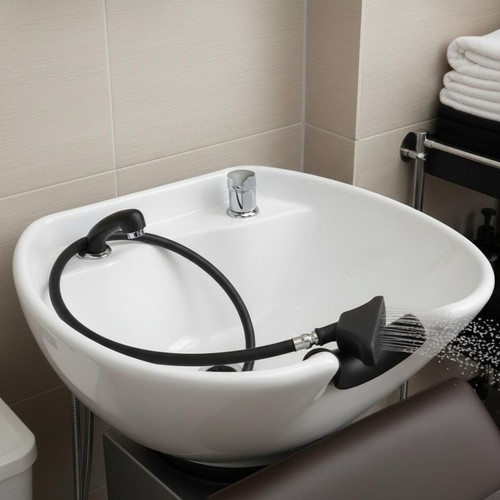 Bac shampoing salon acier - bac,
