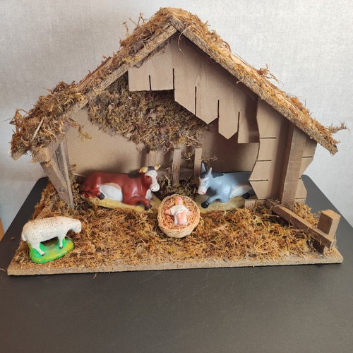 Authentique crèche noël - authentique,