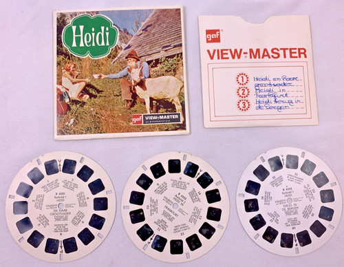 Gaf view master heidi - view, de