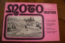 MOTO CYCLETTISTE  Revue moto anciennes MOTOCYCLETTISTE n° 32 Printemps 1984