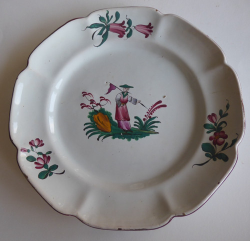 Ancienne assiette faience - assiette, de