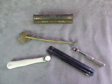 SMALL LOT OF FLEA MARKETS, including old level.