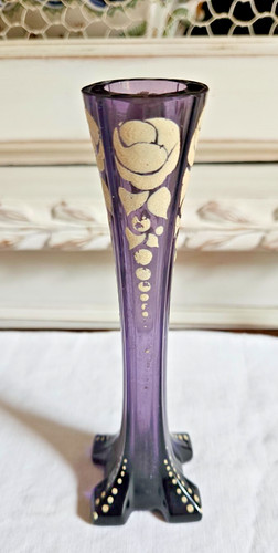 Objet vitrine vase verre - vase, en