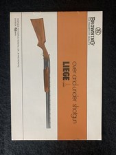 FN Browning B25 Over and Under Shotgun Liege Manual