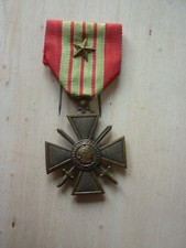 Médaille croix de guerre 1939