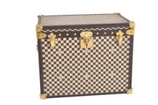 Authentic Louis Vuitton Novelty Damier Malle Chapeaux Trunk Paper Weight 1292N