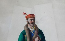 Aquarelle représentant un