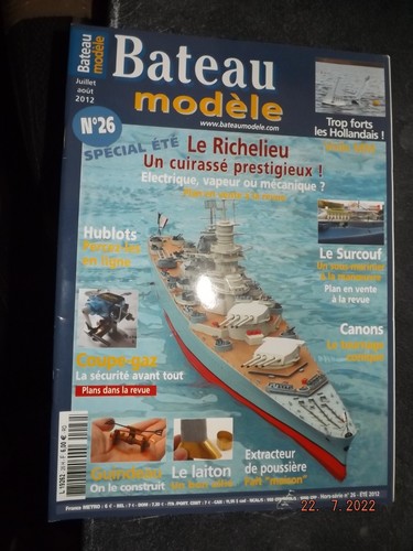 Revue bateau modele hs - bateau,