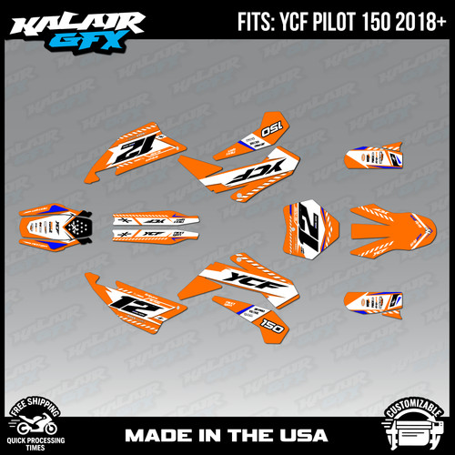 Graphics kit for ycf pilot - kit, 150