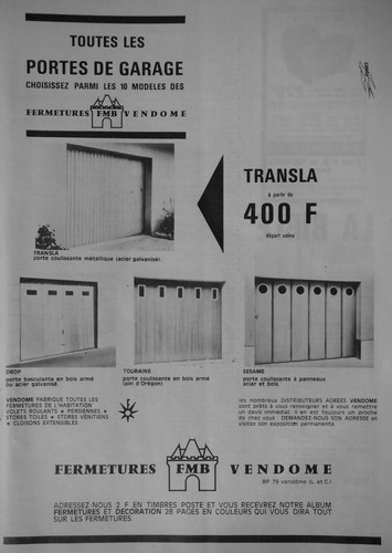 Publicité fermetures fmb - publicitÉ,