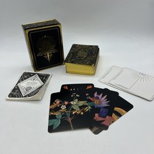 Botanica Tarot Card Deck Gilded Kevin Jay Stanton Complete With Bonus Cards