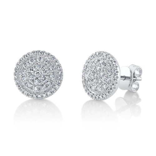Diamant cercle clou boucles - cercle,