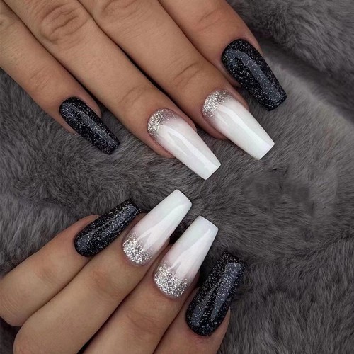 Autocollant ongles artificiels - autocollant,