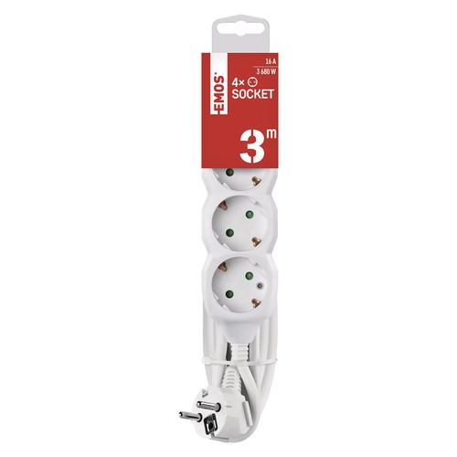 Bloc multiprise prises - 4, m