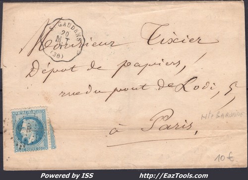France 29a sur lettre amb - lettre,