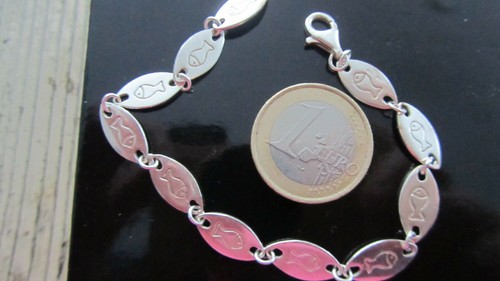 Bracelet fin poissons - poissons, en