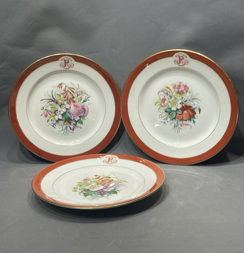 Paris assiettes porcelaine - 3,