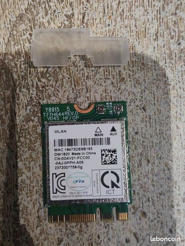 Carte wifi bluetooth - carte, +