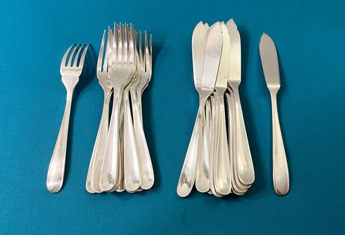Fish cutlery christofle - cutlery,