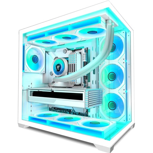 Boîtier atx blanc 7 - boîtier,
