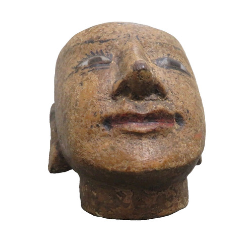 Ancienne tête marionnette - de,