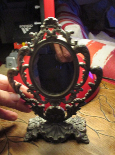 Ancien joli miroir orientable - ancien,