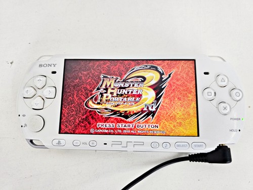 Sony psp 3000 console - white, no