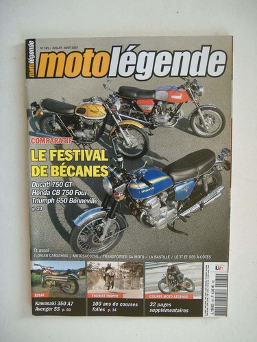Moto legende 181 ducati 750 - moto,