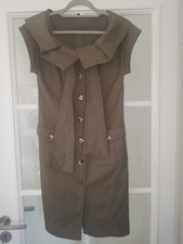 ROBE Escada Femme Vert Olive