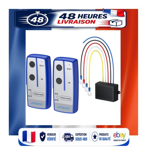 Télécommande treuil sans - télécommande, de