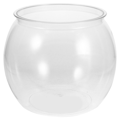 Round fish bowl - round, bubble