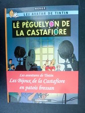 HERGE Tintin Les bijoux de la castafiore en patois bressan dédicace traducteur