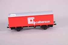 LE5265 JOUEF HO Train Covered Cargo Car Calberson Red