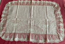 Napperon Ancien En Linon et