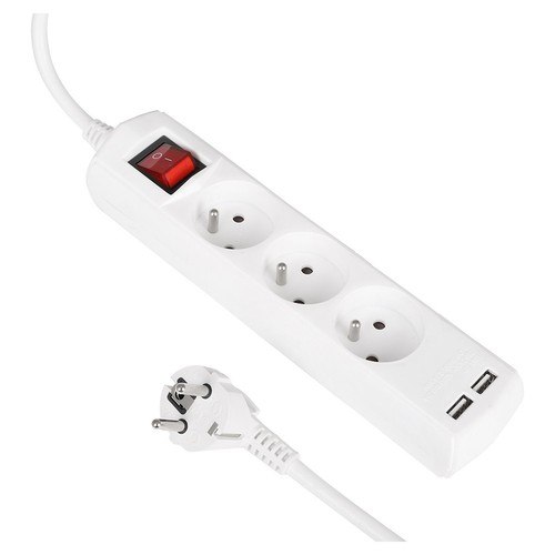Link multiprise prises - q-link, 3