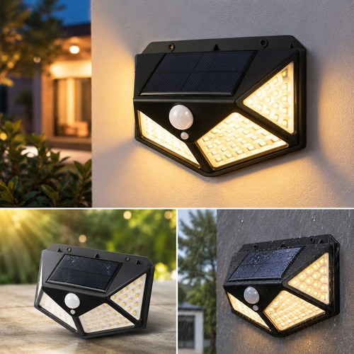 Lampe solaire led 100 - solaire,