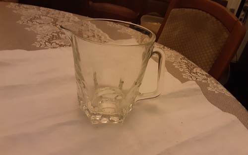 Pot eau verre - pot, taille