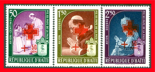 Haiti air post semi - semi, postal