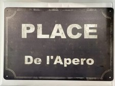 Plaque Métallique Décorative