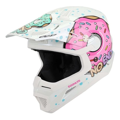Casque cross enfant donuts - casque,