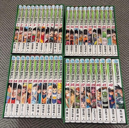 Coffret manga complet dragon - complet,