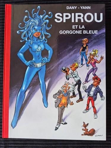 Spirou gorgone bleue - spirou, et