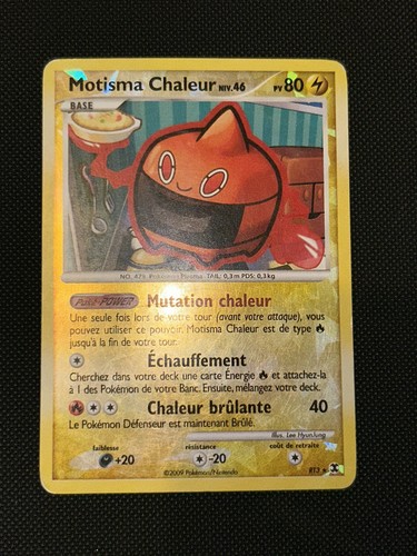 Carte pokémon motisma - carte,
