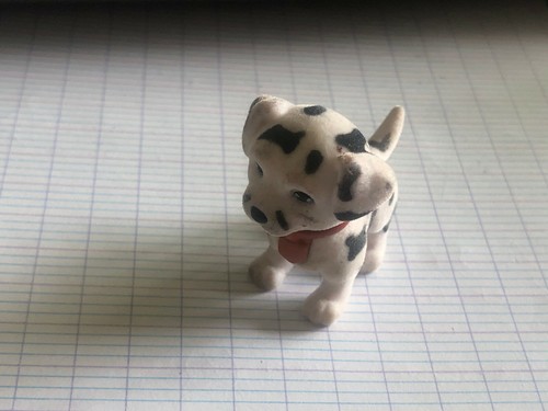 Figurine chien dalmatien - figurine,