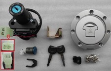 KIT SERRURE NEIMAN CB 900 HORNET 2002 2003 2004 2005 2006 2007 2008 NEUF